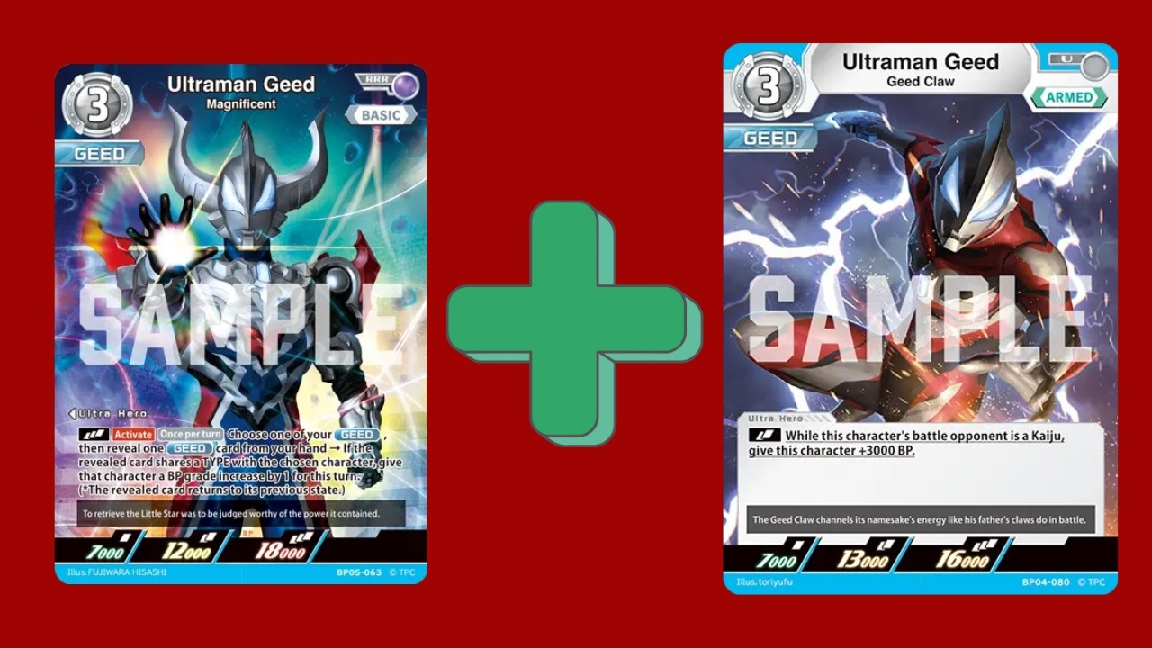 We made a Geed deck that destroys Kaiju decks