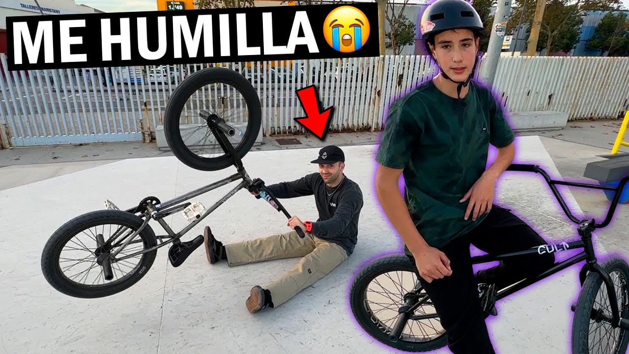 NIÑO DE 13 AÑOS ME HUMILLA MONTANDO BMX