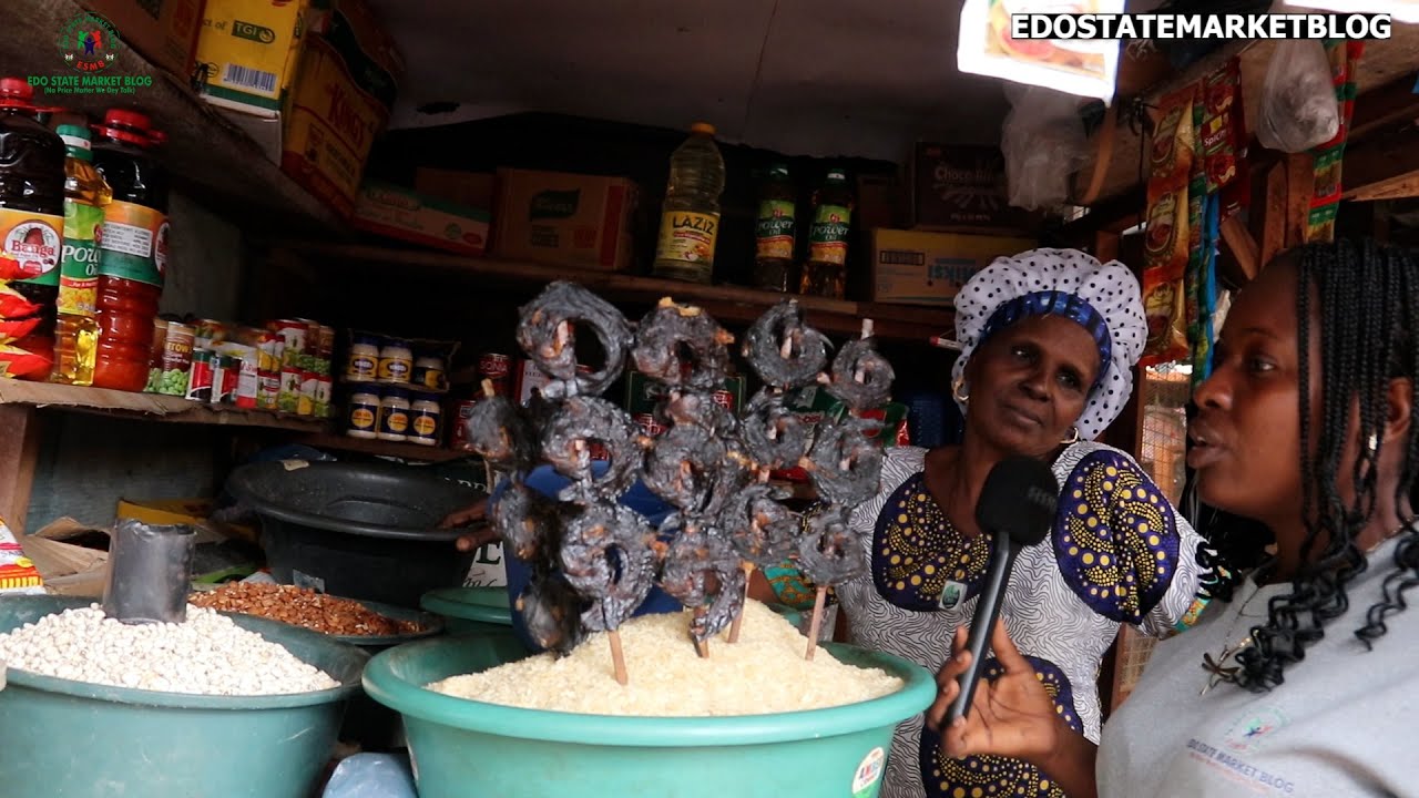 A VISIT TO POPULAR EKAE MARKET @ SAPELE ROAD BENIN CITY WATCH THE LATEST PRICE OF FOOD ITEMS #no1