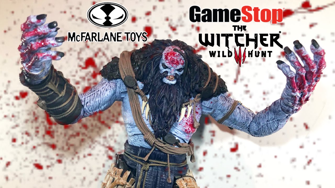 McFarlane Toys GameStop Exclusive Megafig Witcher III Bloody Ice Giant Review