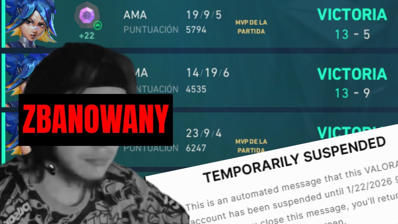 Po TYM rankedzie dostane KOLEJNEGO BANA w VALORANT