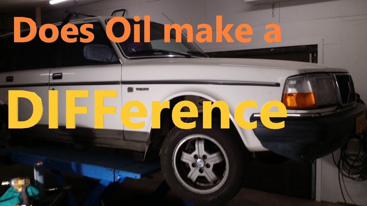 Volvo 240- will a oil change make a DIFFerence?
