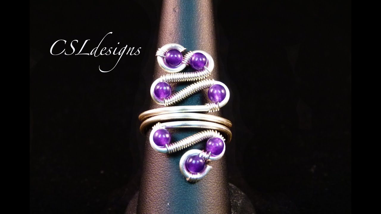 Easy adjustable wirework ring