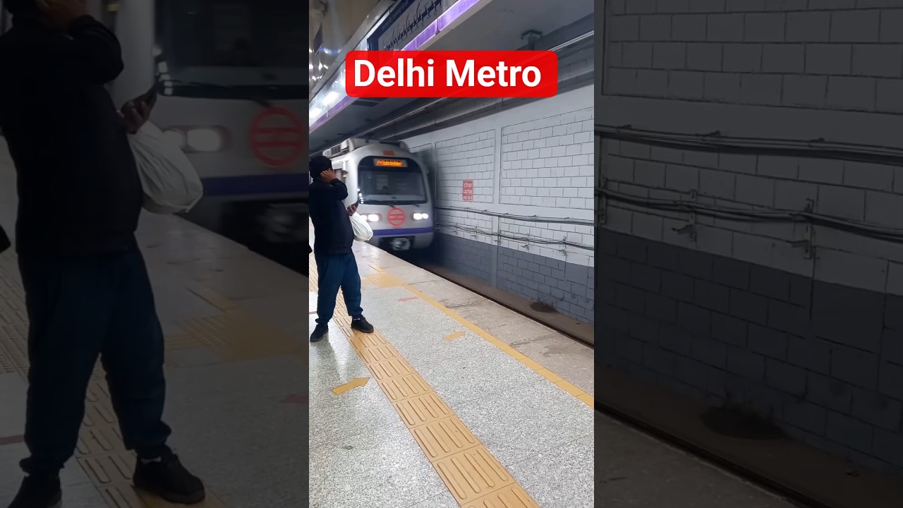 Delhi Metro Journey | Fastest & Clean Public Transport in India 🚇