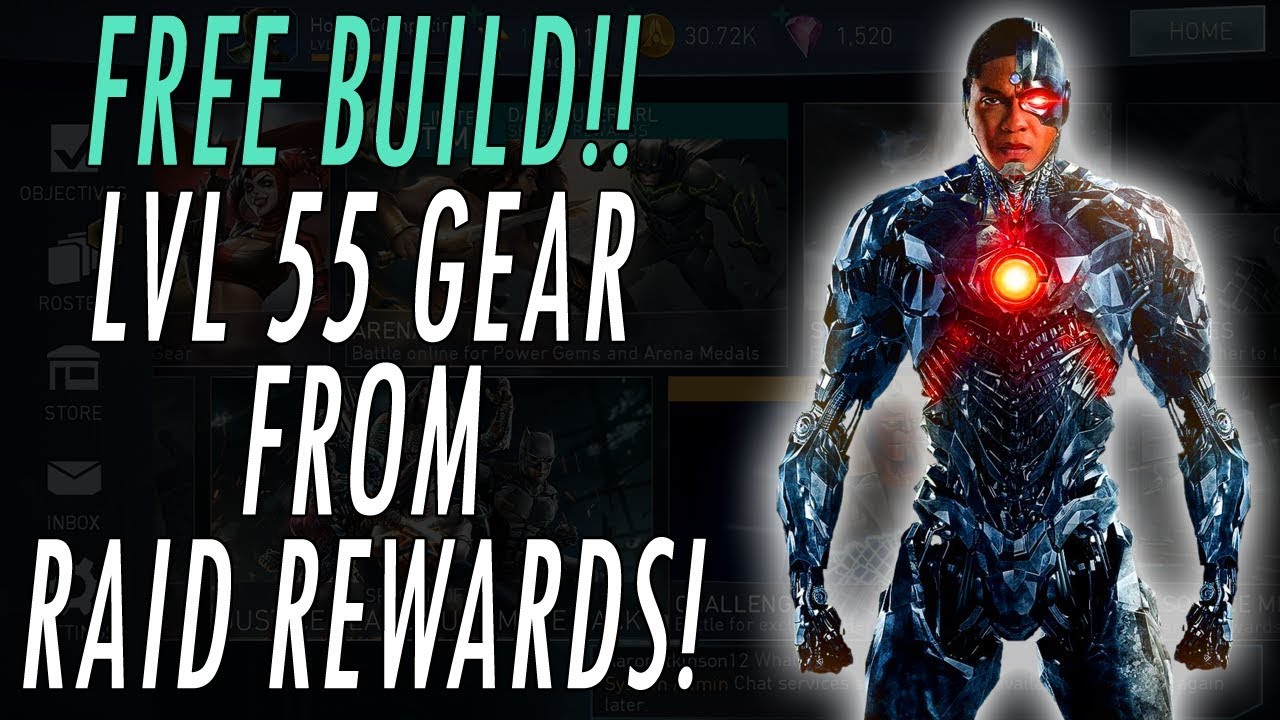 BEST RAID TEAMS! JUSTICE LEAGUE CYBORG ONE SHOT BRAINIAC P1 P4 JLC HIGHEST DAMAGE INJUSTICE 2 MOBILE