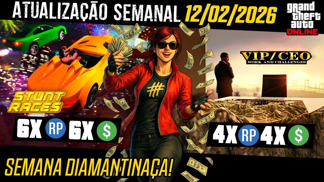 Atualiza&ccedil;&atilde;o Semanal 12/02/2026 no GTA Online