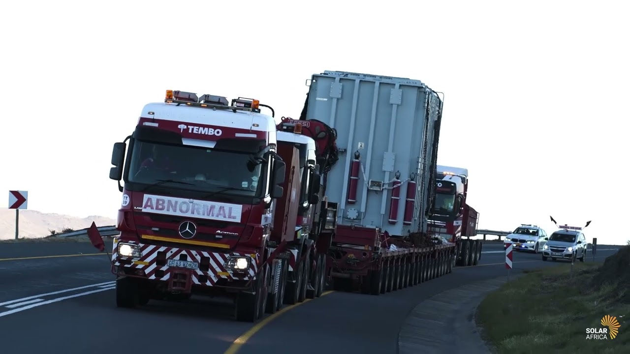 From Cape Town to De Aar: Our transformer's journey