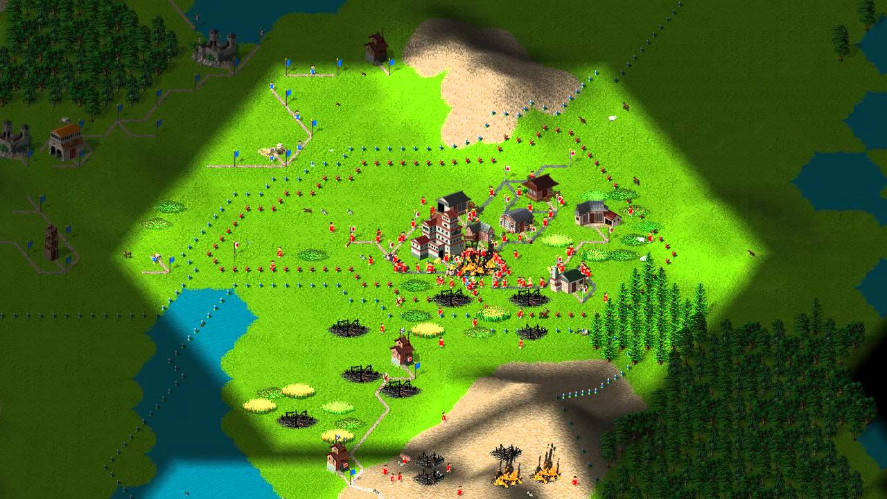 Settlers 2 Multiplayer - Epic Fight - The Japanese HQ