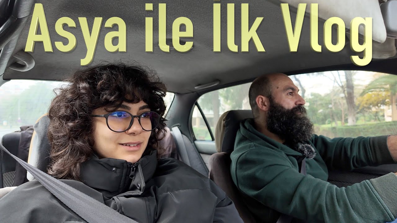 ilk (Acemi) Vlog Asya ile Dükkana Gelirken Nar Çiçeği içeceği Molası