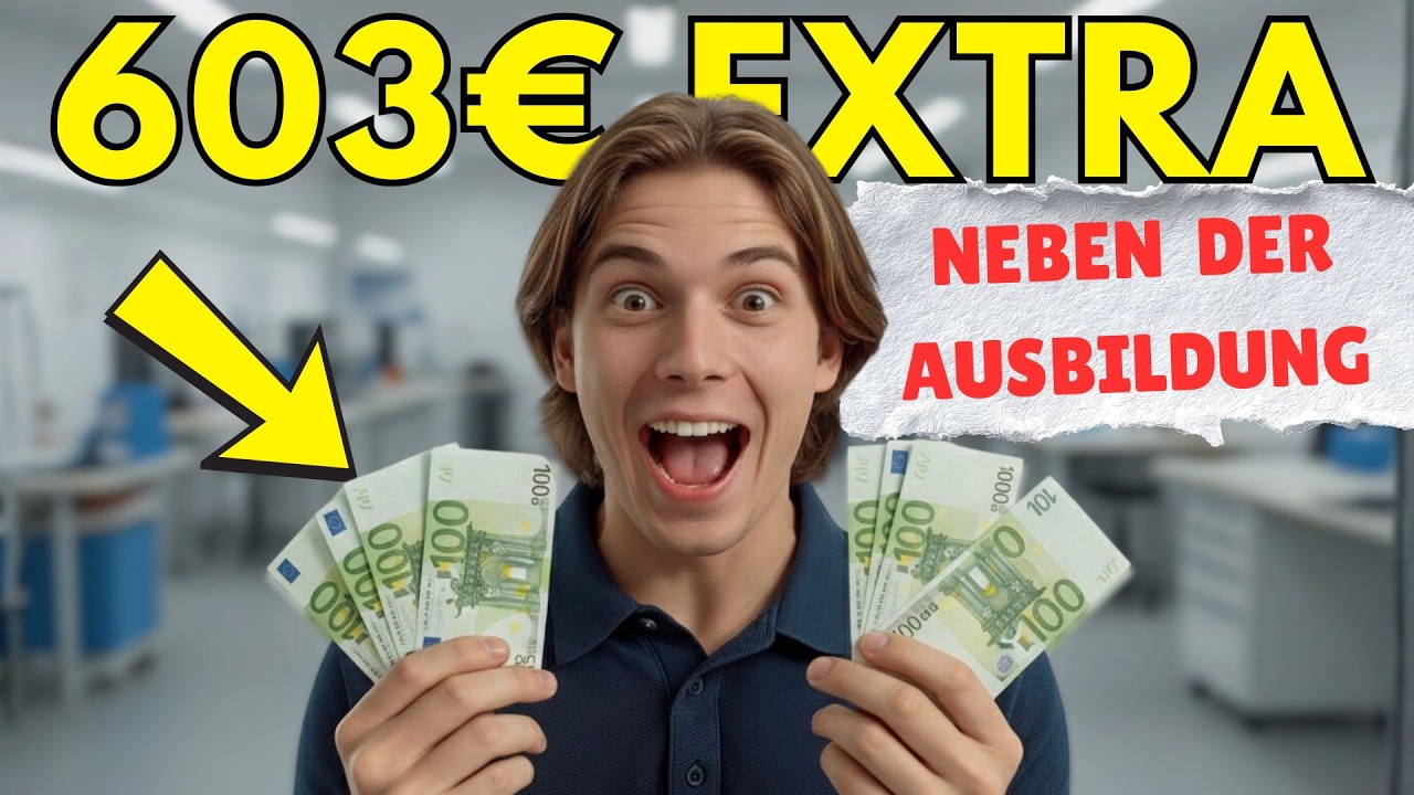 603€ im Monat NEBEN der Ausbildung: Wie dein Chef es erlauben MUSS