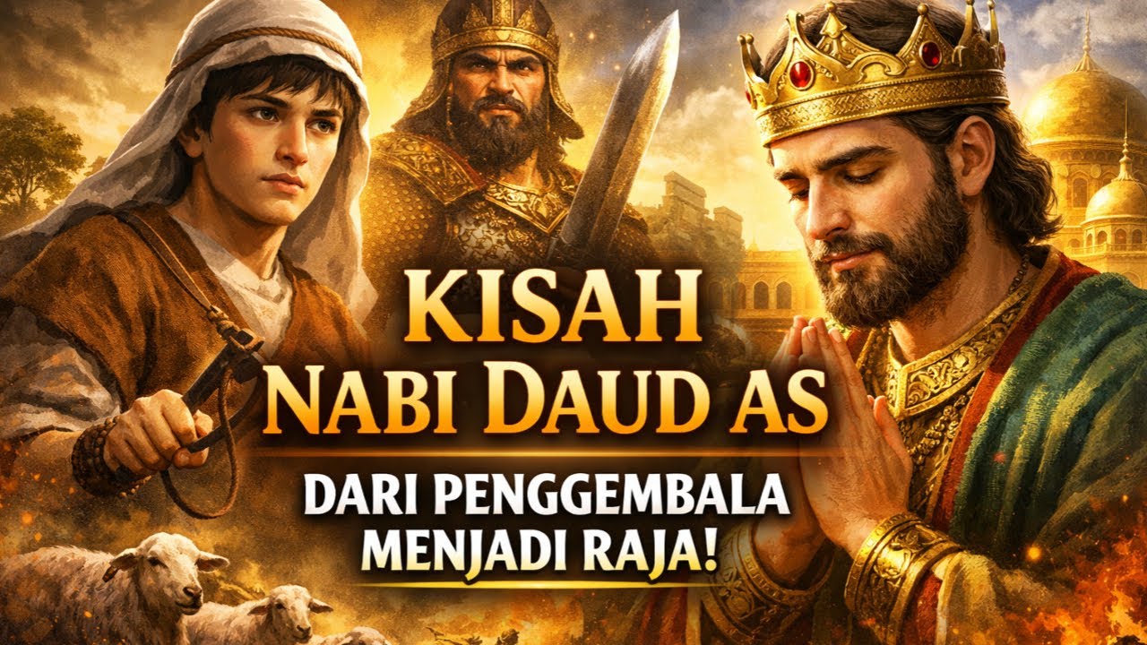 Kisah Lengkap Nabi Daud AS | Dari Penggembala Hingga Raja yang Paling Dicintai Allah
