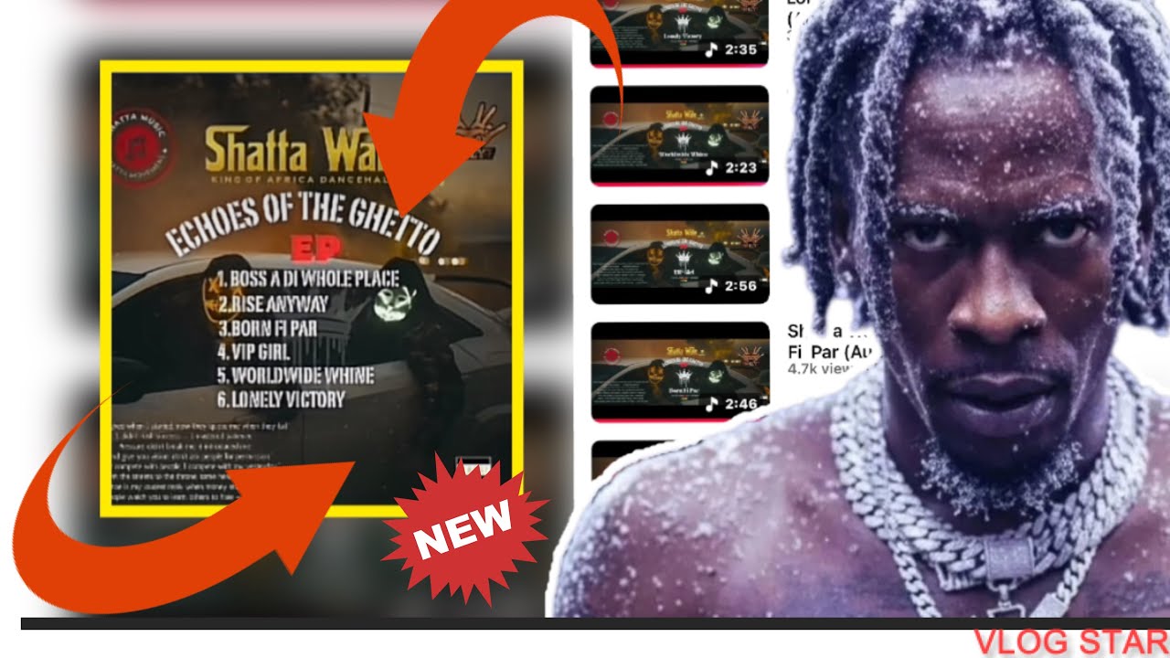 King Shatta Wale – Echoes of the Ghetto (EP) 👑🔥 | Full Official Audio Reaction