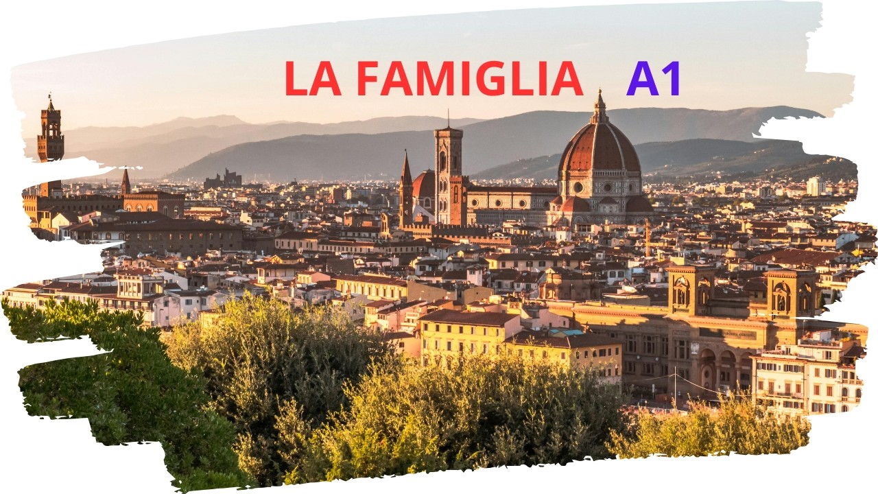 Episodio 5 - A1 |LA FAMIGLIA IN ITALIANO | Impara Padre, Madre, Nonno, Cugino