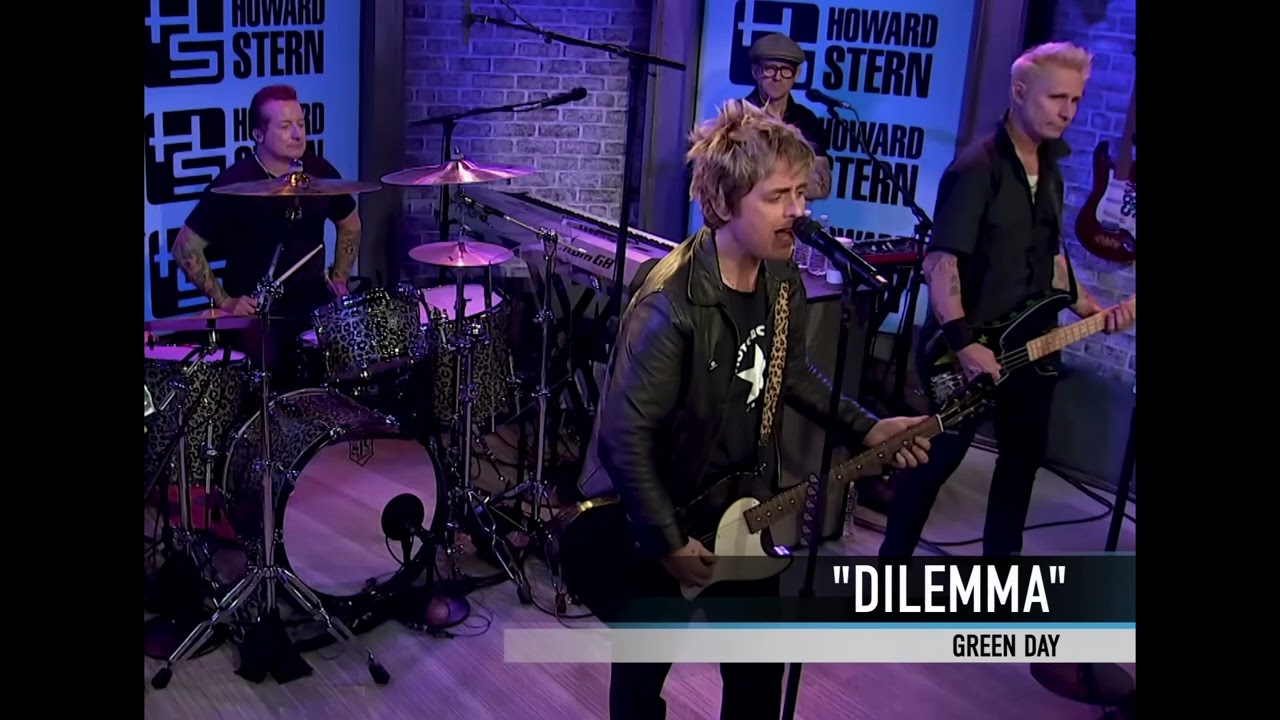 Green Day - Dilemma (Howard Stern Show 2024, Audio Only, Drop C# Tuning)