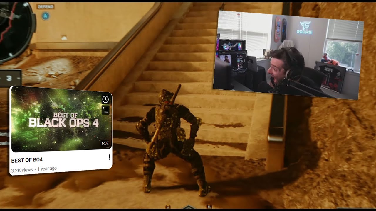 FaZe Scope Reacts to BEST OF BO4