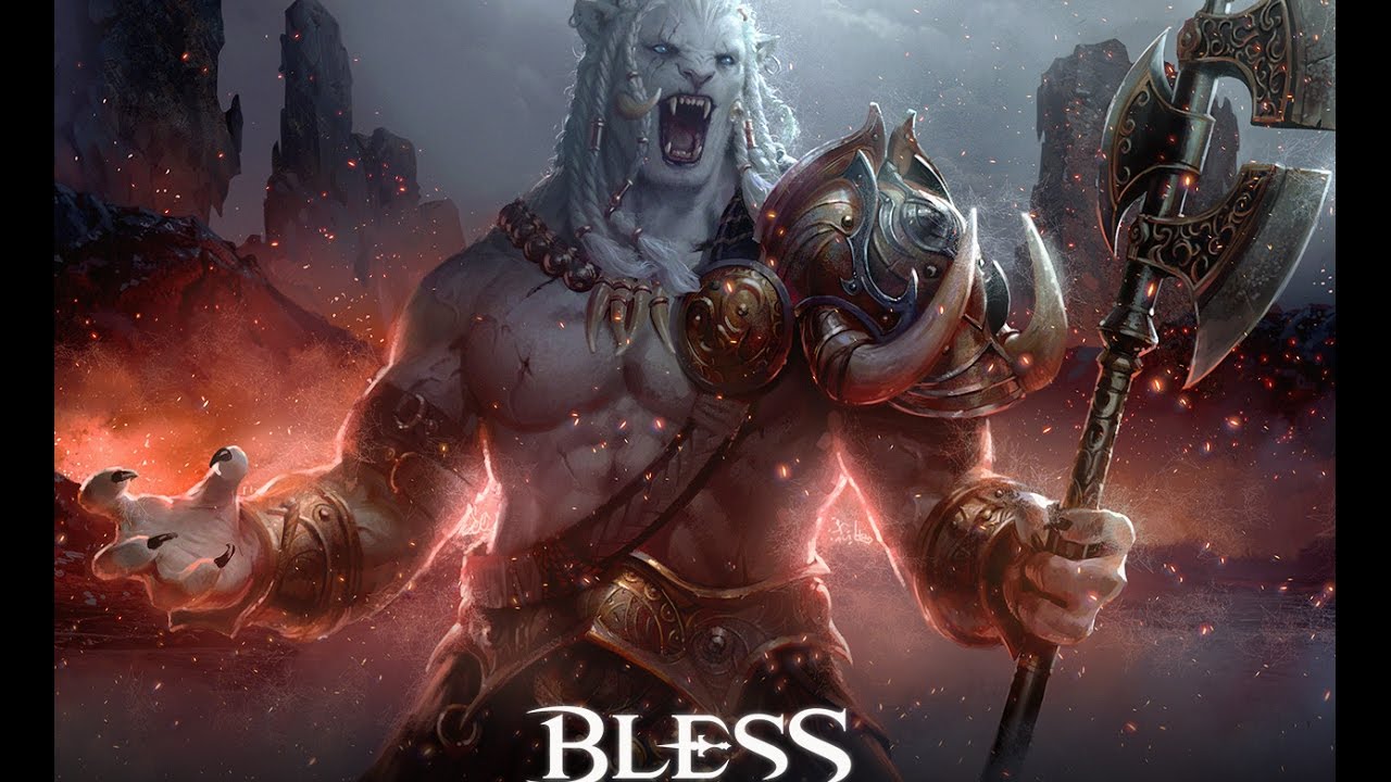 ОБТ Bless Online - Берсерк. ПвП и Инсты!