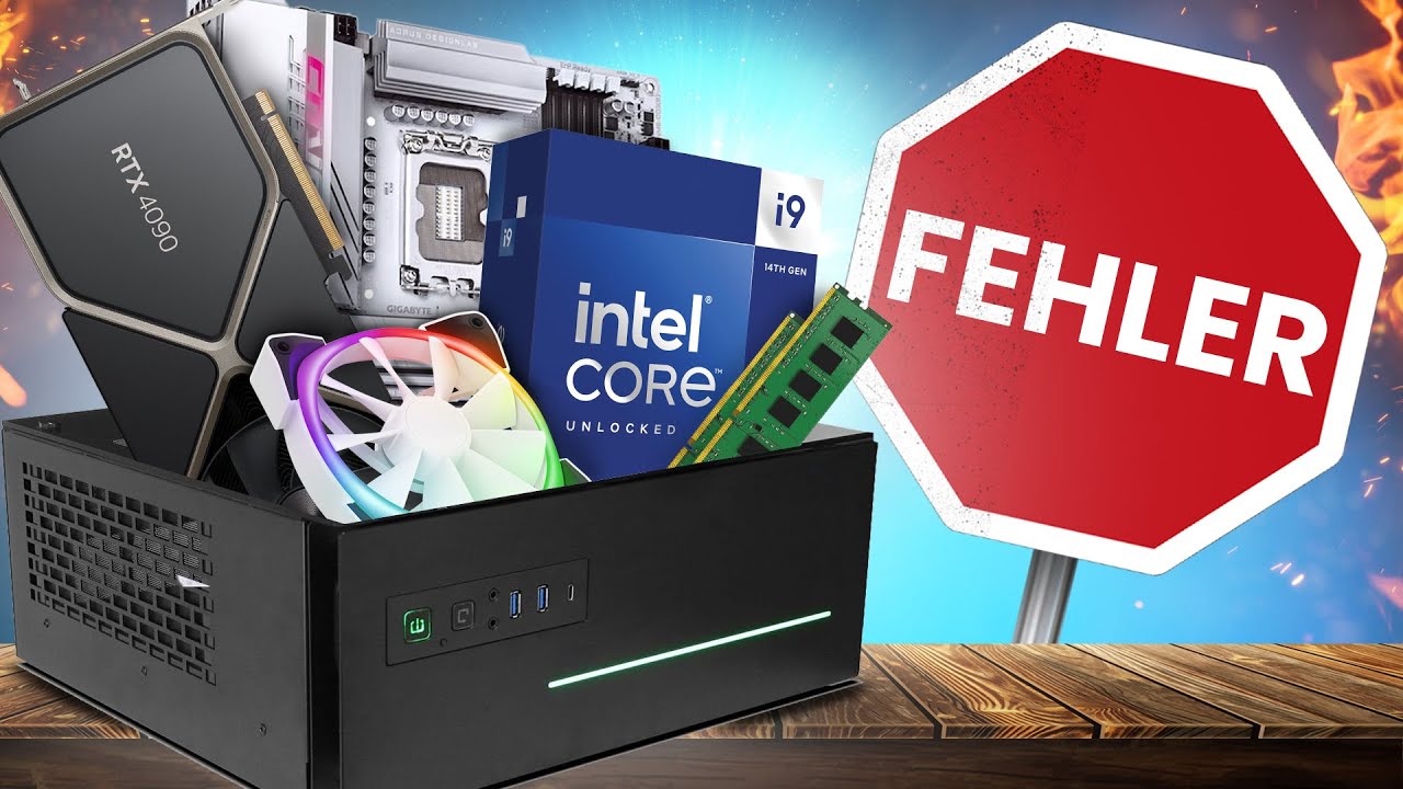 Diese 10 FEHLER versauen deine PC-Konfig!