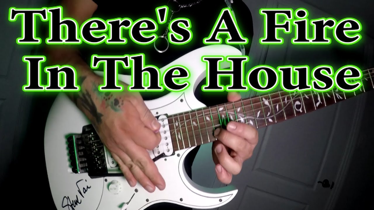 There's A Fire In The House - Steve Vai (Guitar Cover) Diego JB