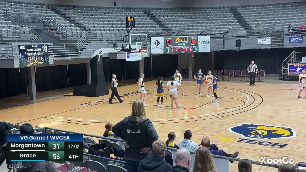 4th Q - MCA Varsity Girls vs. Grace WVCAT Round 1