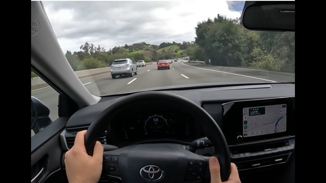 2025 Toyota Camry LE POV Drive