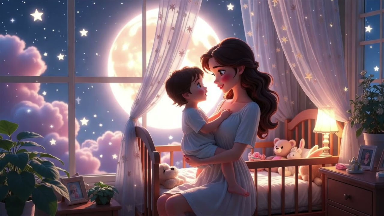 Silver Moon Cradle ♫ Gentle Baby Lullaby to Fall Asleep Fast | Tiny Dreamer Tunes