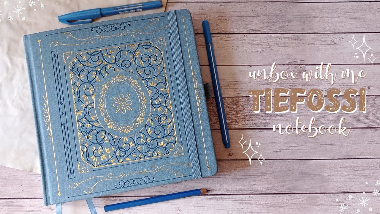 Распакуйте со мной: блокнот Tiefossi 8x8