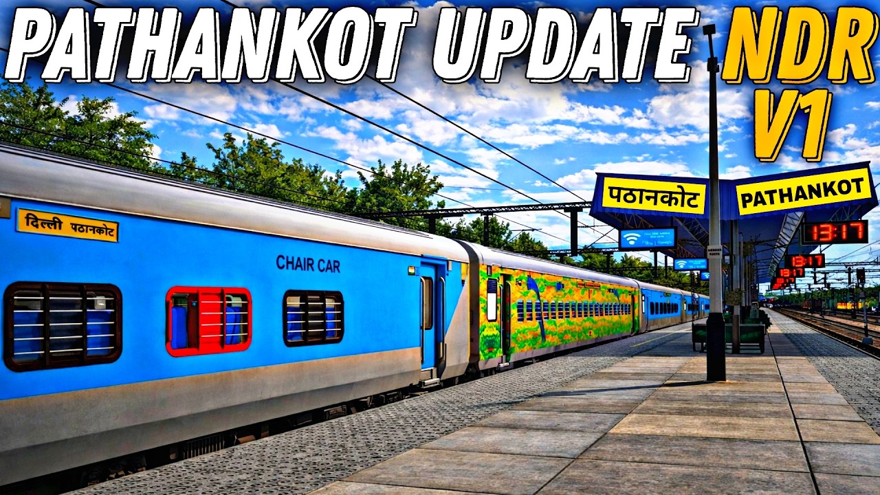 22430/Pathankot - Delhi SF Express - NDR V1 New Update Journey Msts Live 🔴