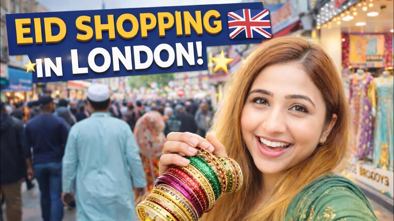Eid Shopping in Southall London 🛍️ | Budget to Designer Outfits + Food