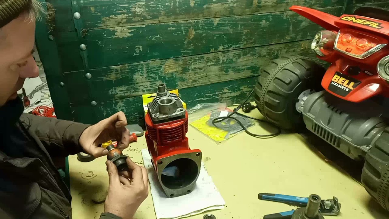 Установка компрессора на т-25. Вторая серия.