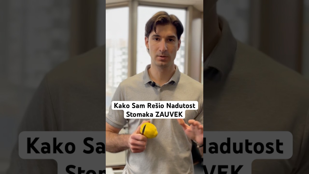 Kako Sam Re&scaron;io Nadutost Stomaka ZAUVEK (moja priča)