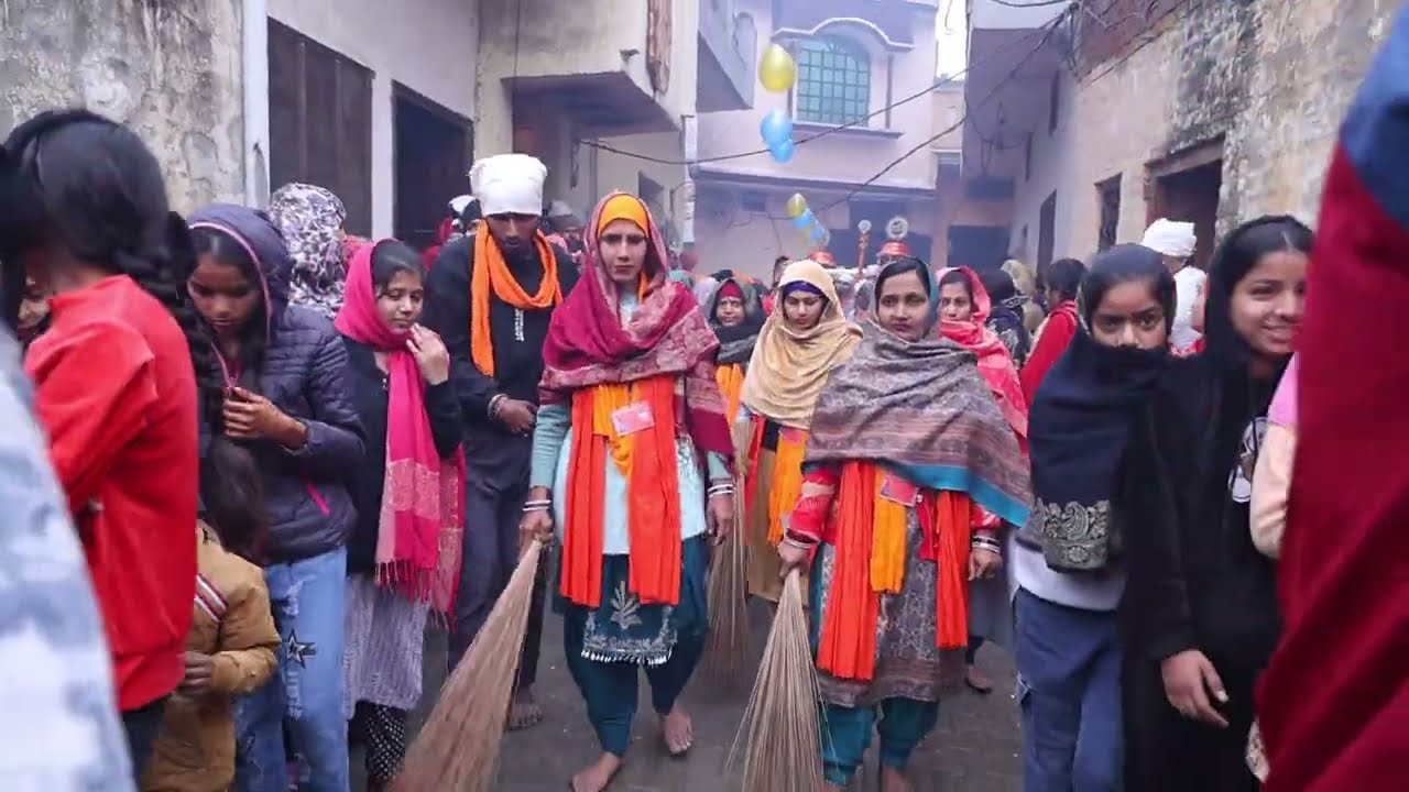 संत शिरोमणि गुरु रविदास जी महाराज जी, प्रभात फेरी, घरौंडा करनाल