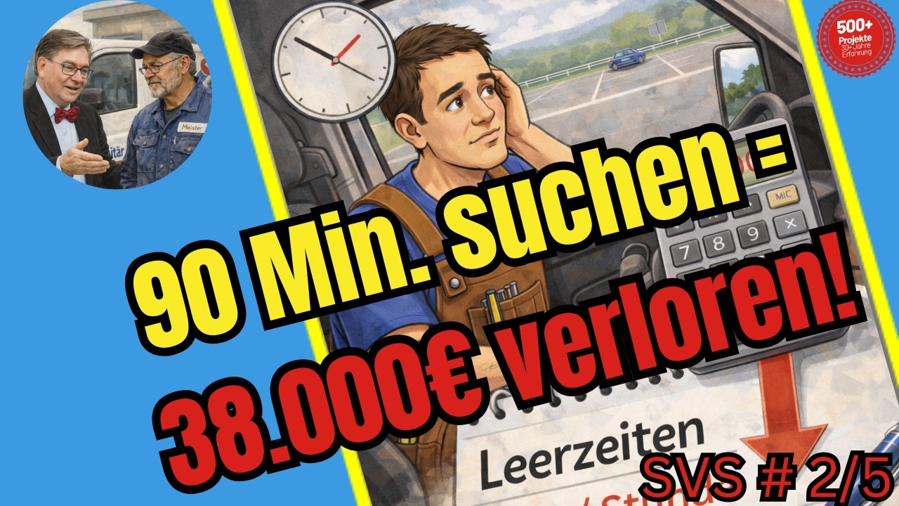 SVS-Kalkulation im Check: Warum 7% weniger Produktivität Ihren Gewinn killen! (Teil 2/5)