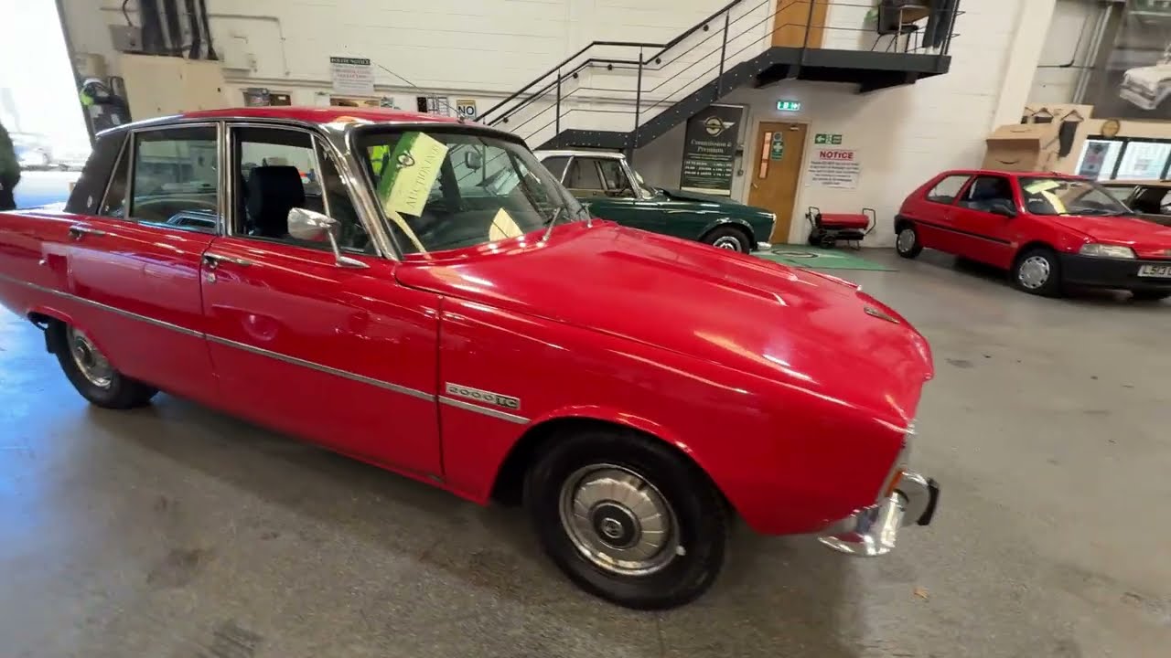 ROVER 2000 TC 1972 года | MATHEWSONS CLASSIC CARS | АУКЦИОН: 8, 9 и 10 ОКТЯБРЯ 2025 ГОДА