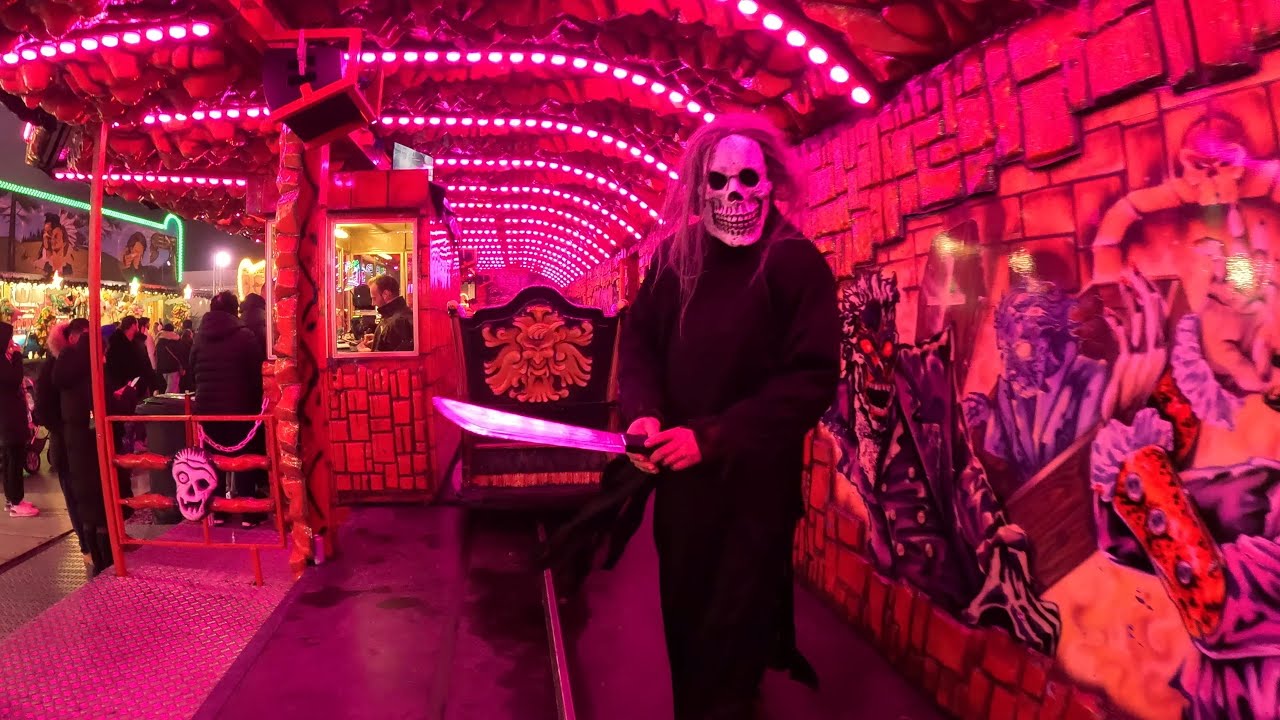 Doom Dark Ride (Schneider/Nülken) - Geisterbahn - Onride - Lichtenberger Winterzeit Berlin 2024