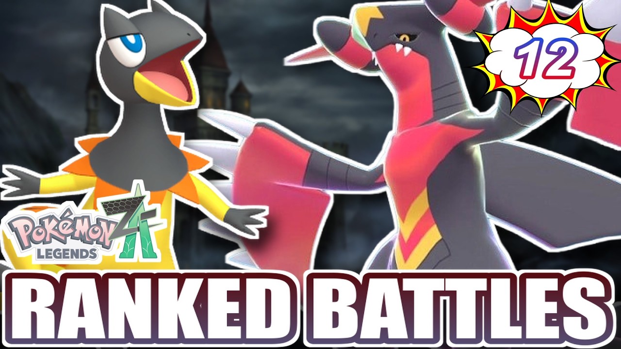 Mega Garchomp Z Moving at Blinding Speed Shreds! - Pokémon Legends Z-A Ranked Battles
