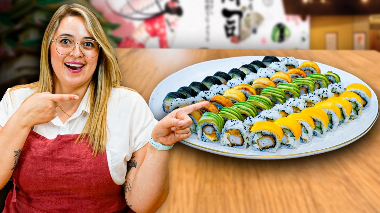 Así de fácil es HACER SUSHI sin ser experto 🍣