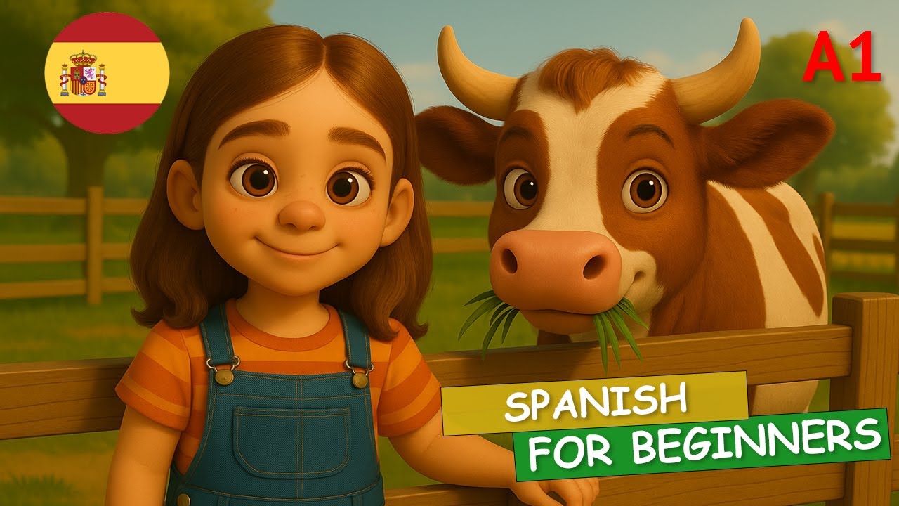 A1 Spanish FOR BEGINNERS: your FIRST EASY lesson!