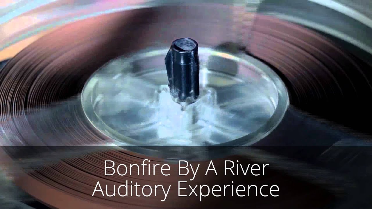 ASMR No Talking: Camp Fire By A River - Audio Only | Relaxing Nature Sounds