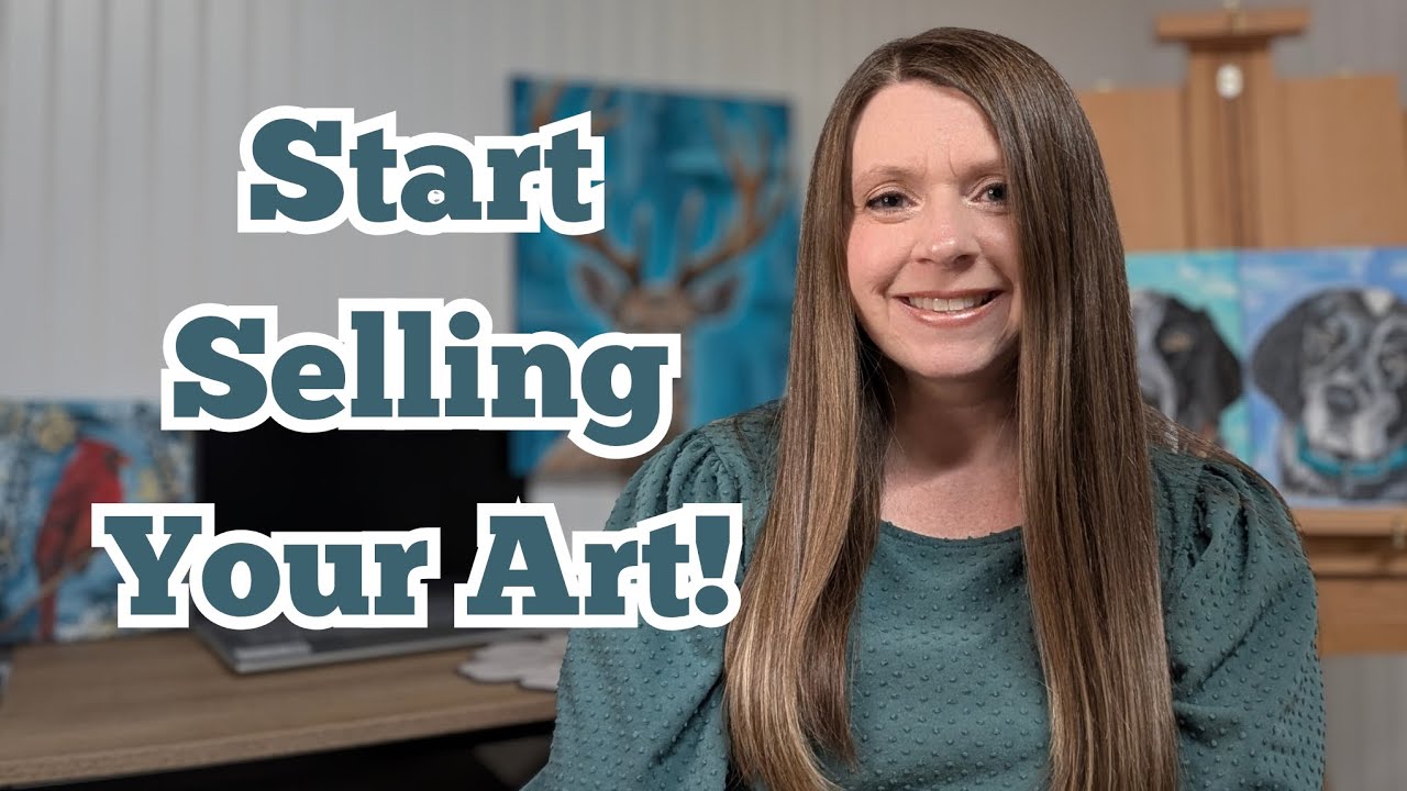 Eight Steps To Help You Begin Selling Your Artwork #art #artisticchannel 