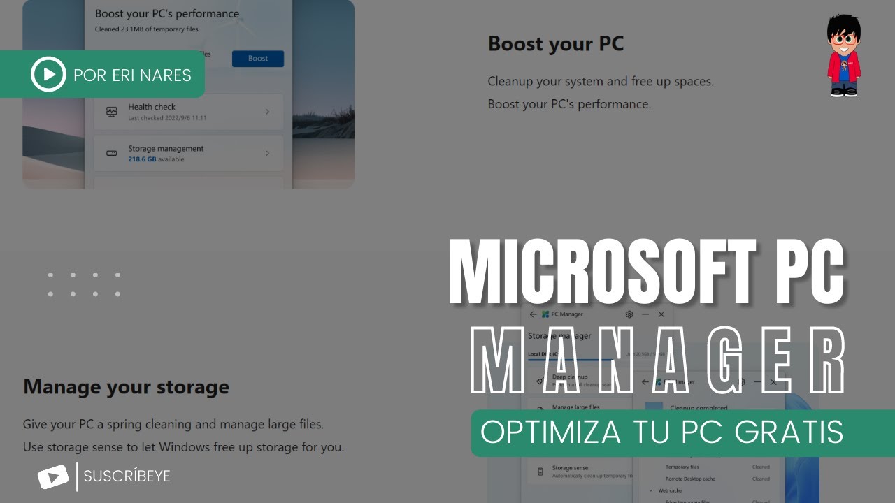 Optimiza tu PC GRATIS con Microsoft PC Manager