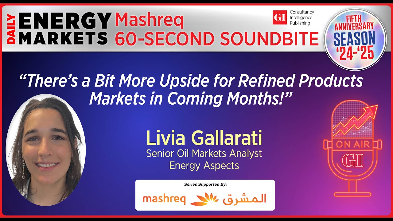 Daily Energy Markets - Mashreq 60 - Second Soundbite