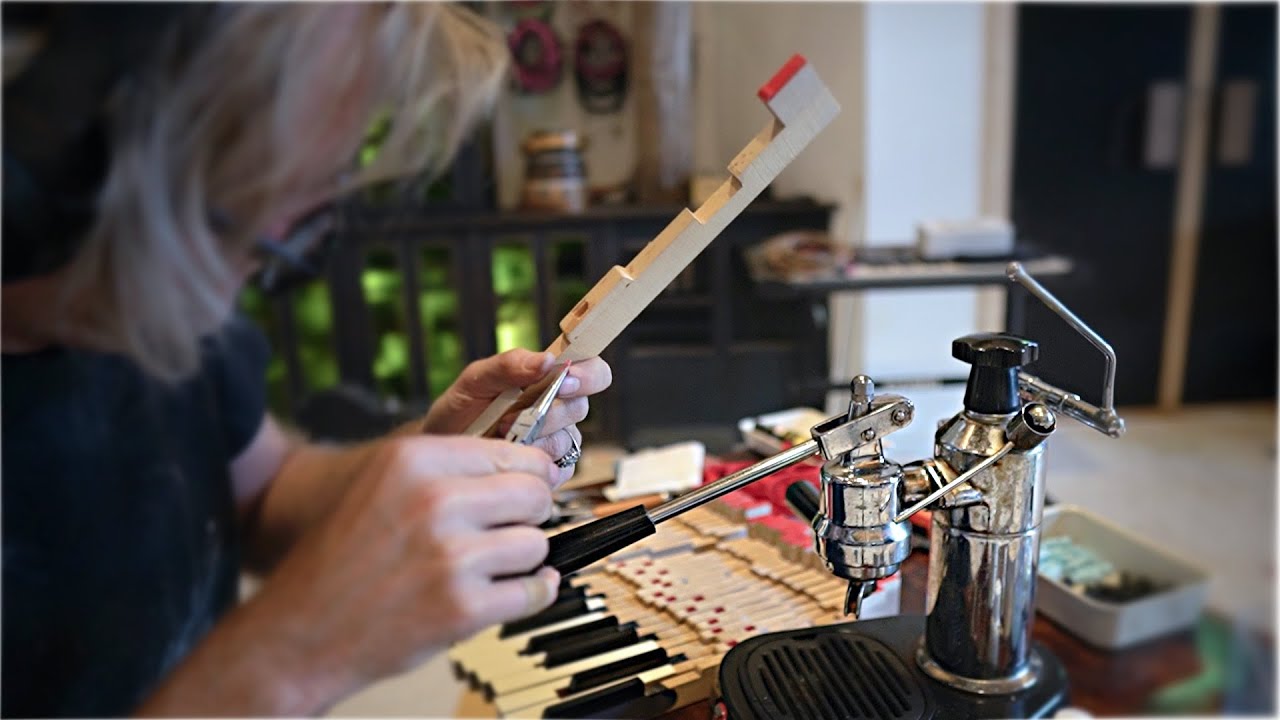 Repairing a Fender Rhodes with an ESPRESSO MACHINE?!?