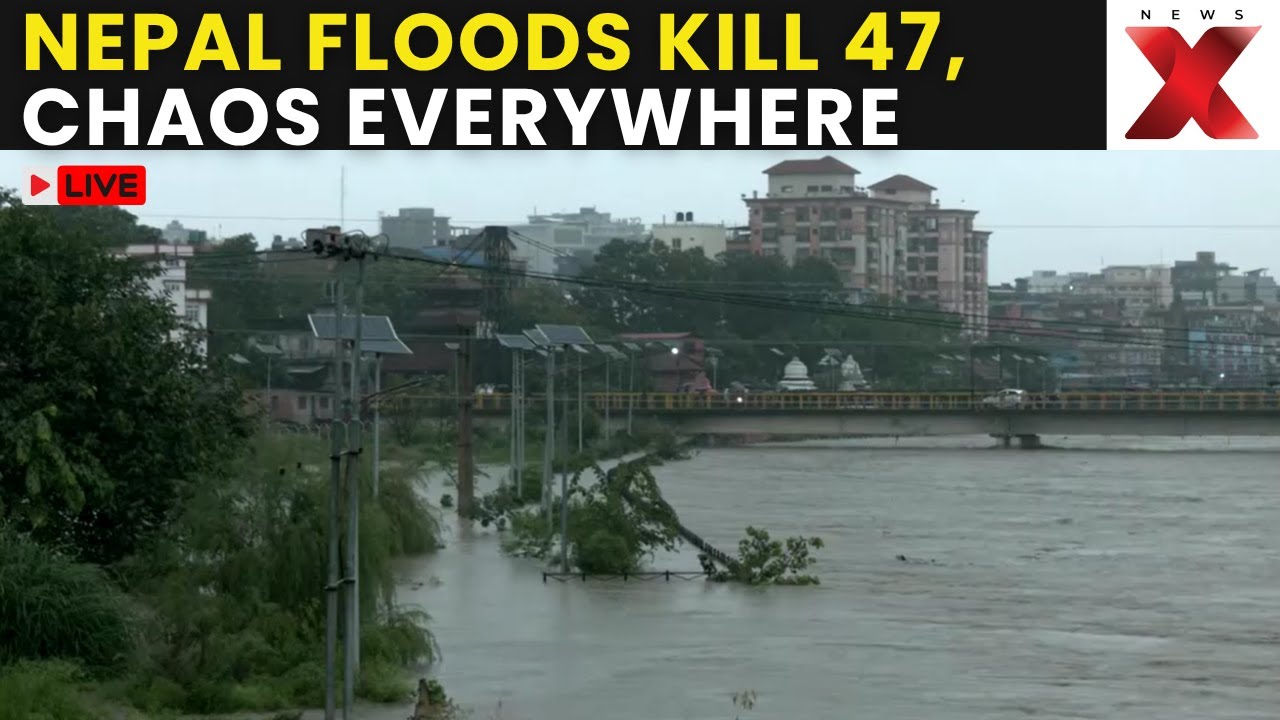Nepal Floods LIVE: 47 Dead as Torrential Rains Submerge Roads and Cars | Nepal LIVE | NewsX