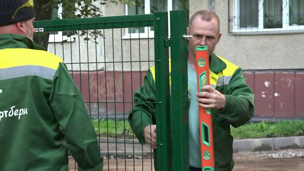 4 Монтаж калитки