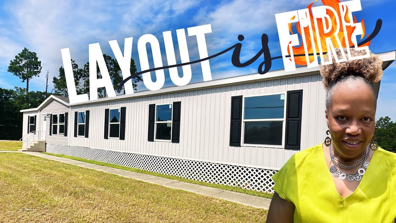 Gorgeous Mobile Home Layout With Twists & Turns | Mobile Home Diva