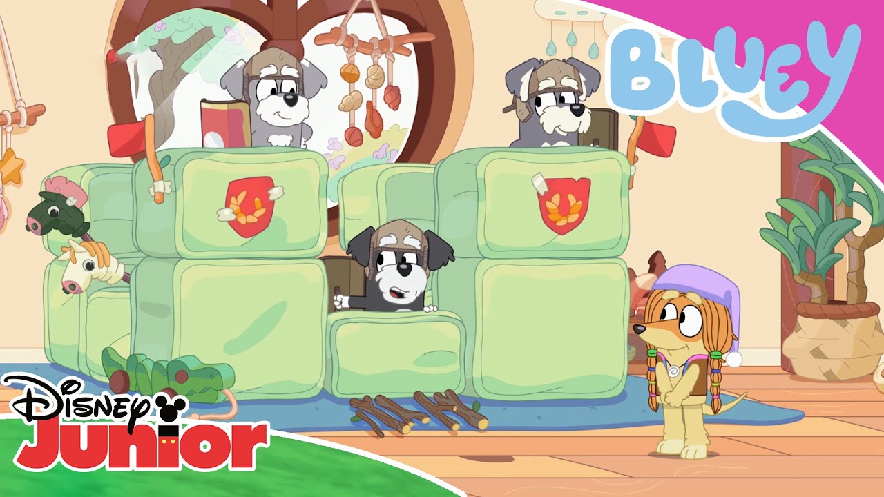 Bluey | Tid til leg 🤩 | Disney Junior Danmark