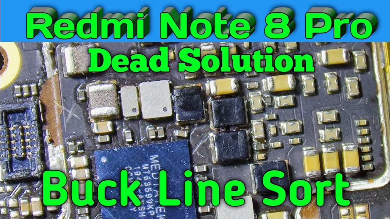 Redmi Note 8 Pro Dead Solution | Redmi Note 8 Pro Dead Short Solution 🔥