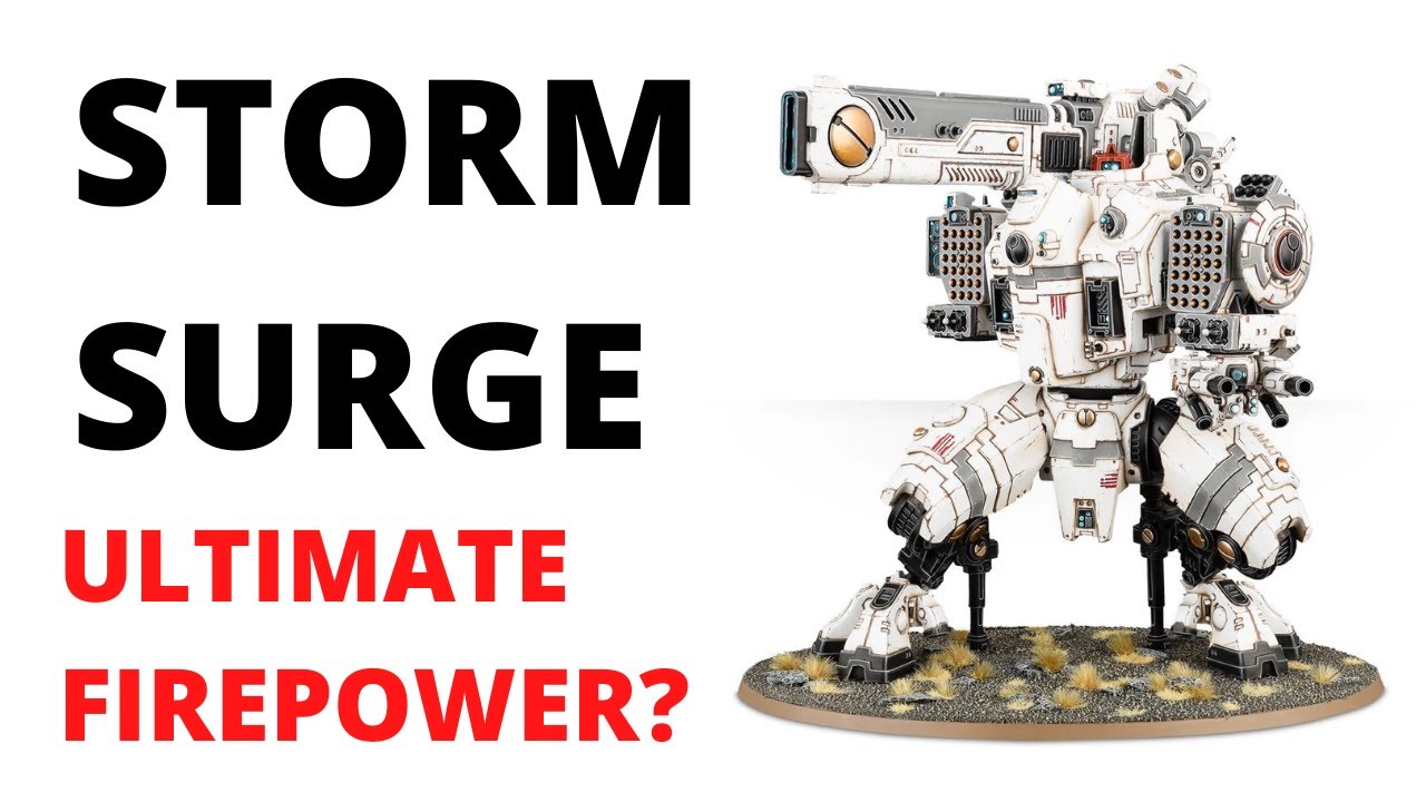 Stormsurge Unit Review - T'au Empire Codex Tactics