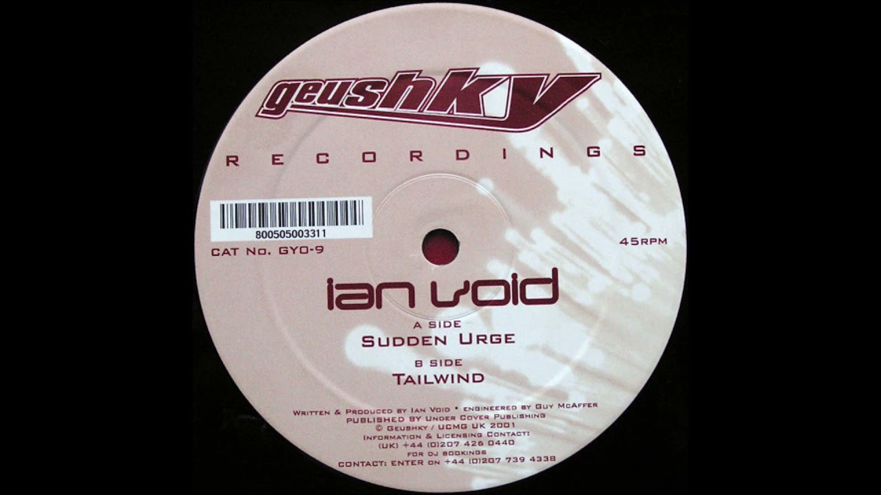 Ian Void - Sudden Urge (A) [GY0-9]
