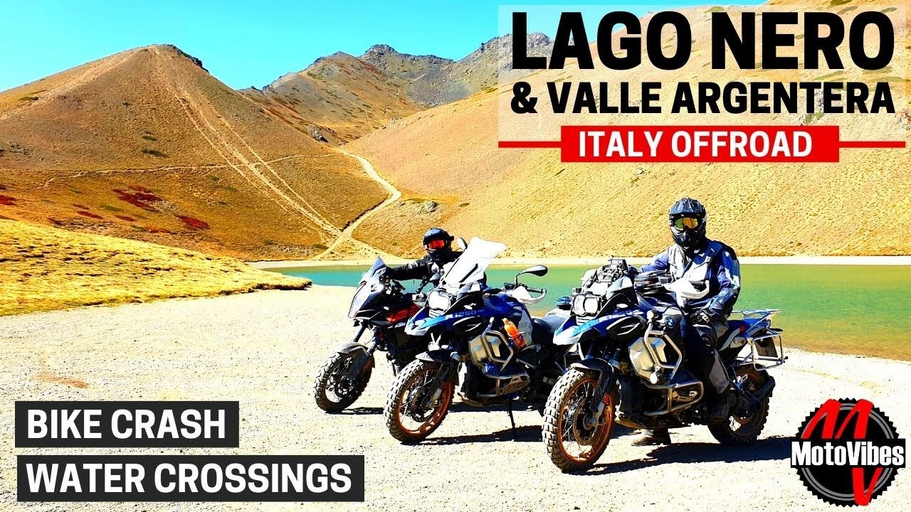 OFF-ROAD Lago Nero & Valle Argentera // West Alps Italy // KTM 1290 Super Adventure S